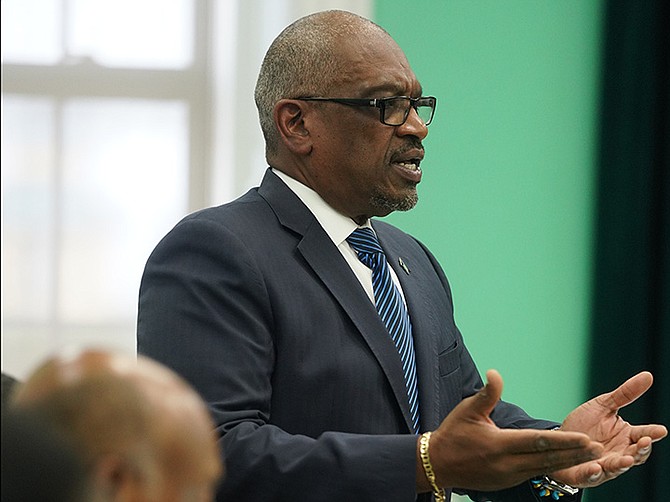 Prime Minister Dr Hubert Minnis. Photo: Terrel W Carey Sr/Tribune staff