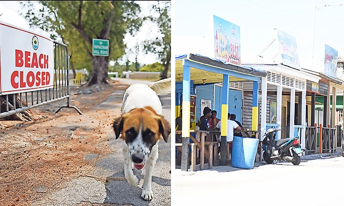 The closure of beaches and parks needs to be reconsidered and we need an explanation for the closure of Arawak Cay and Potter’s Cay.