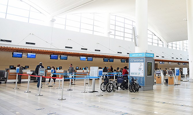 Lynden Pindling International Airport.