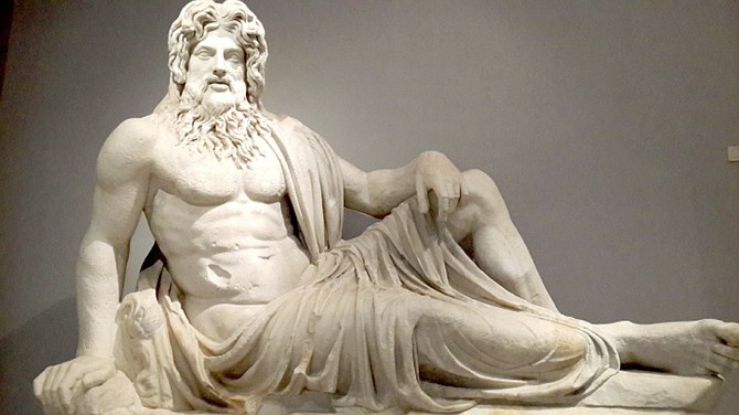 Statue of Okeanos in Rome.