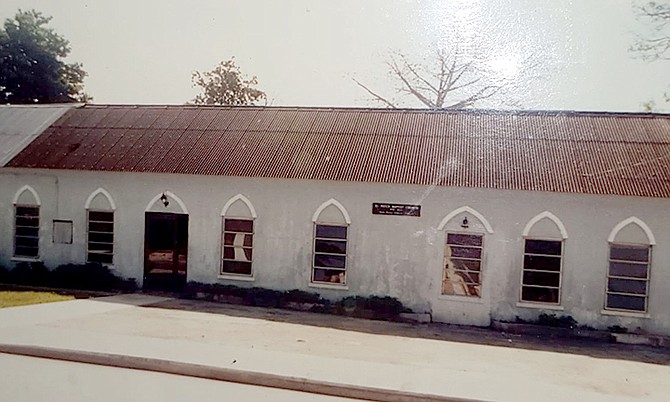 St Paul’s Baptist Church on Bernard Road.