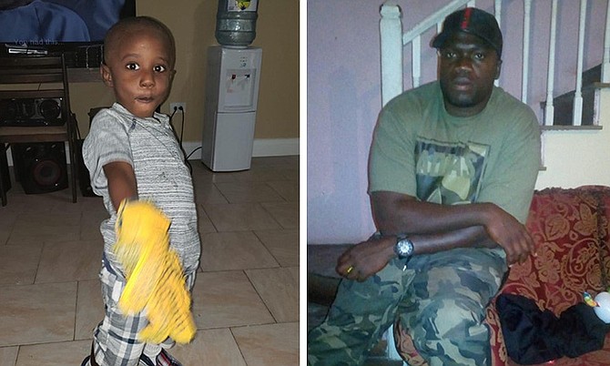 Four-year-old Jeremy Green and his father, Jamoric Green, were killed in the shooting.