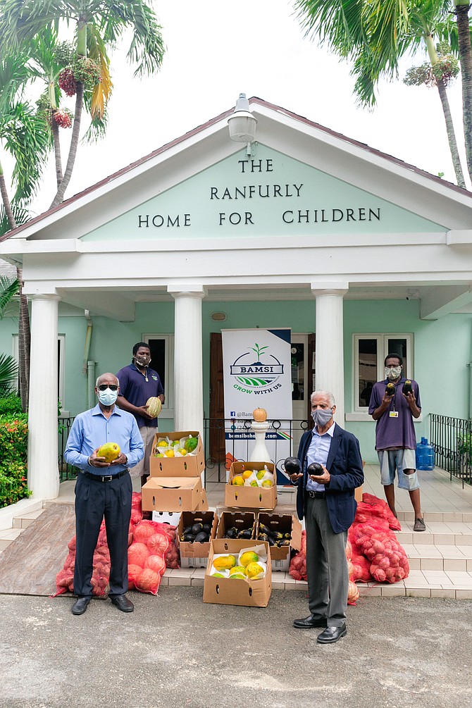 BAMSI donates produce to Ranfurly Homes for Children
