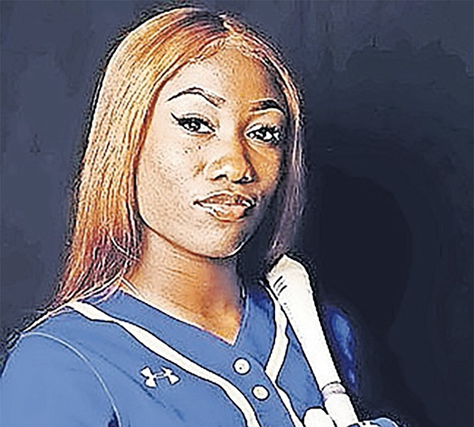 BAHAMIAN softball athlete Kendalia Turner.