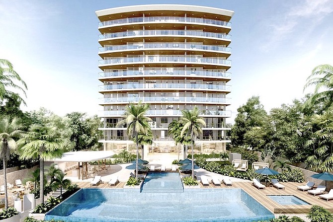 The 11-storey Aqualina development.