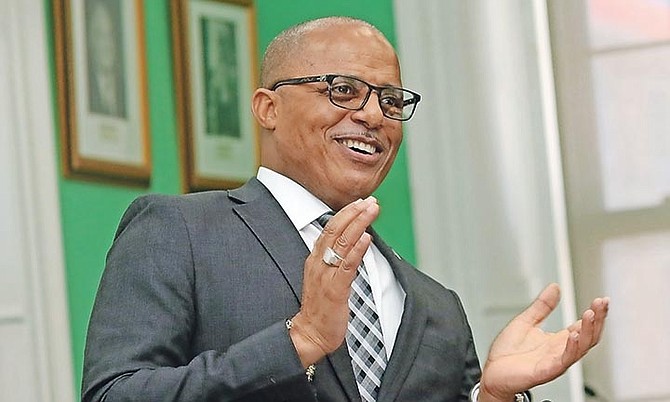 NATIONAL Security Minister Marvin Dames in Parliament. Photo: Donovan McIntosh/Tribune Staff
