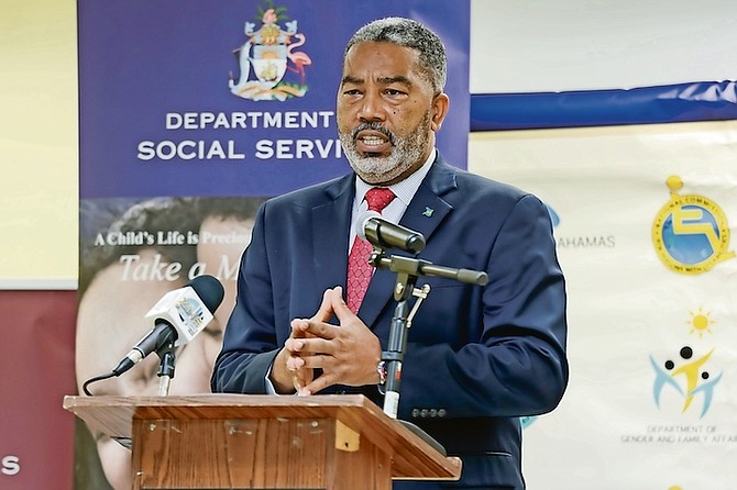 FRANKIE CAMPBELL, Minister of Social Services and Urban Development.
Photo: Racardo Thomas