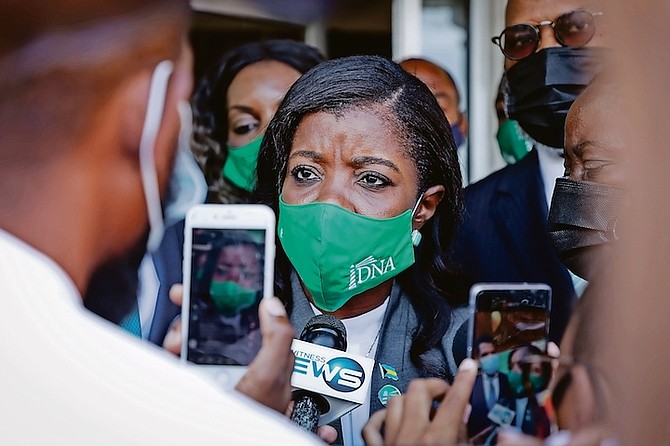 DEMOCRATIC National Alliance Leader Arinthia Komolafe. Photos: Racardo Thomas