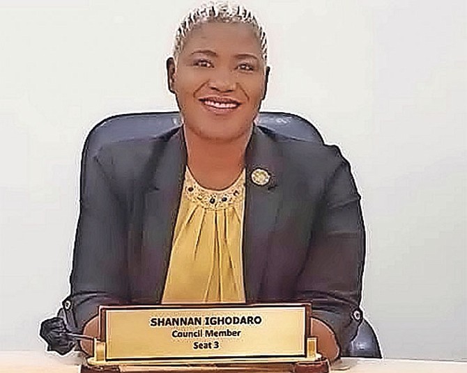 First Bahamian-born Councilwoman in the city of Miami Gardens Lady Shannan Ighodaro.