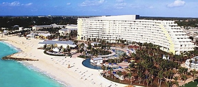 THE GRAND Lucayan resort - where the Lighthouse Point hotel will reopen today.