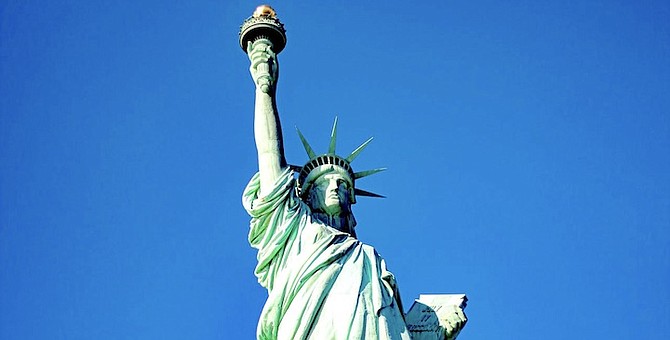 THE US’ Statue of Liberty.