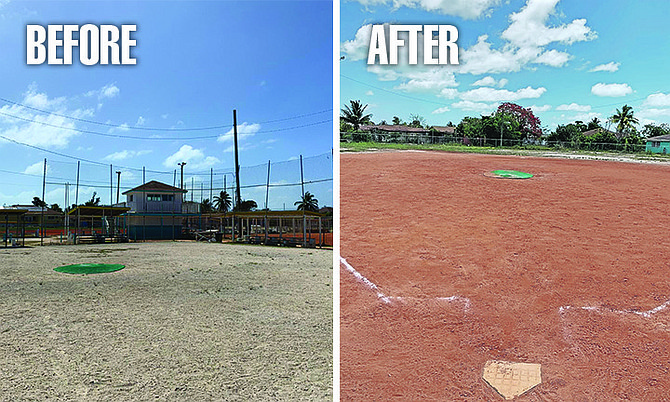 Thanks to the ‘Colonel’ and some friends lending a helping hand, the boys in the 10 U and 12 U division at Freedom Farm have a new field - “The Colonel’s Choice” to chase their major league dreams on.