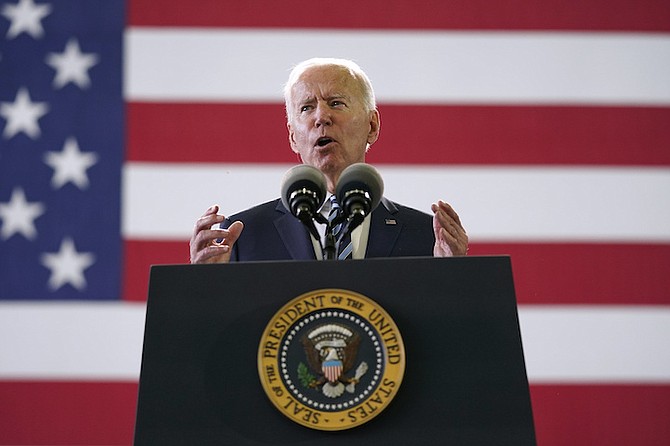 US President Joe Biden. (AP Photo/Patrick Semansky)