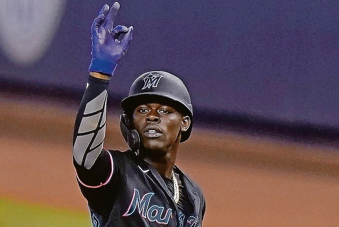 Miami Marlins’ Jasrado “Jazz” Chisholm Jr. (AP File photo)