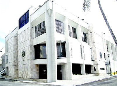 The Central Bank of the Bahamas.