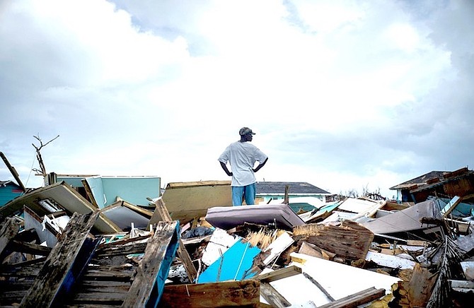Damage in Abaco after Hurricane Dorian in 2019.
Photo: Ramon Espinosa/AP