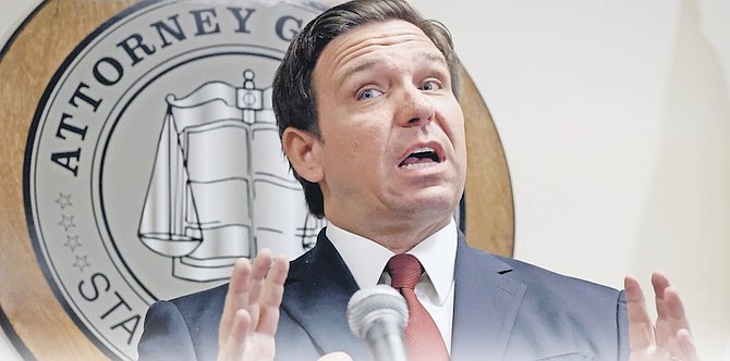 Florida Governor Ron DeSantis.