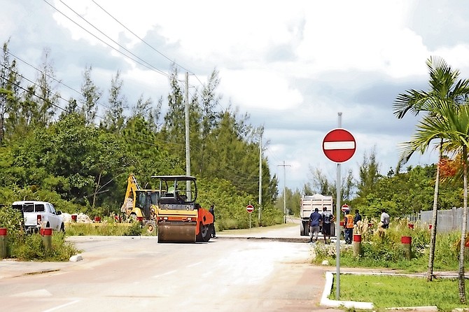 THE BARRIER in Munnings Road has been removed.