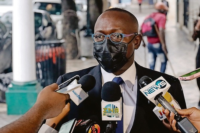 DEPUTY Prime Minister and Minister of Tourism, Investment and Aviation Chester Cooper.
Photo: Donovan McIntosh/Tribune Staff