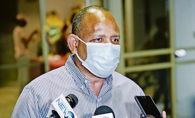 Former Health Minister Dr Duane Sands.