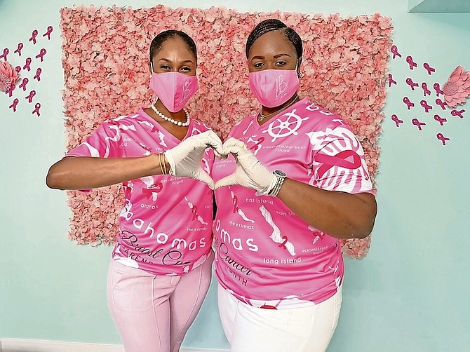 Seabreeze MP Leslia Miller-Brice (left) has organised free mammograms for women living in the area she represents.