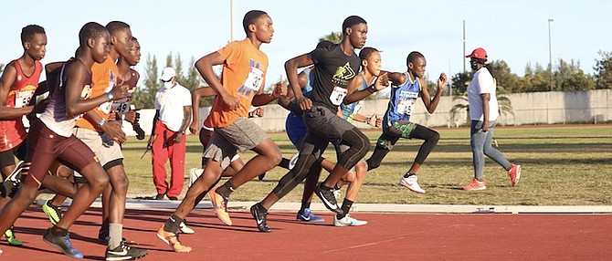 THE NORTH American, Central American and Caribbean Age Group Championships trials was held over the weekend at the Thomas A Robinson Track and Field Stadium. 
Photos: Racardo Thomas/Tribune staff