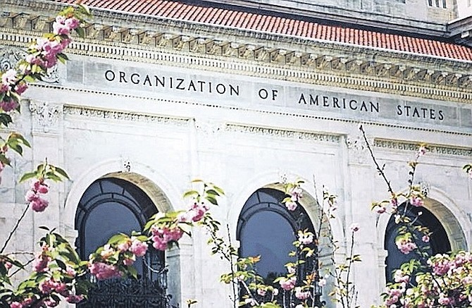 THE ORGANIZATION of American States building in Washington DC.