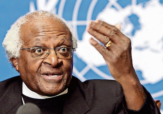 ARCHBISHOP Desmond Tutu pictured in 2006. (Salvatore Di Nolfi/Keystone via AP)