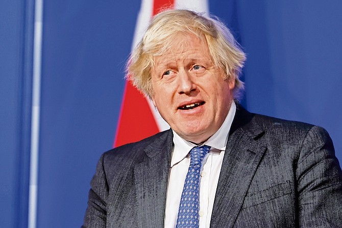 Britain’s Prime Minister Boris Johnson.