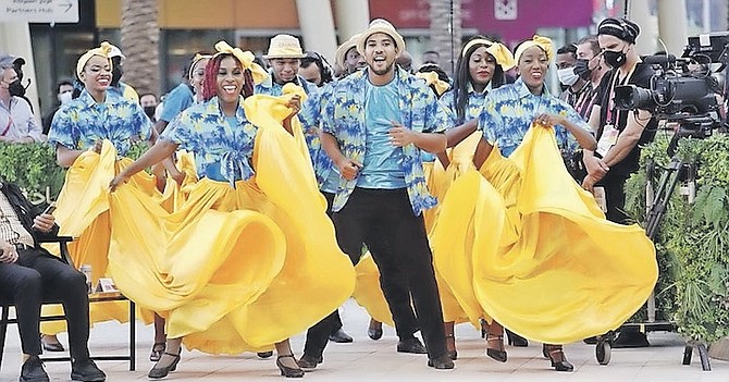 SCENES from the Bahamas National Day festivities in Dubai at Expo 2020 yesterday. Photos: OPM Communications