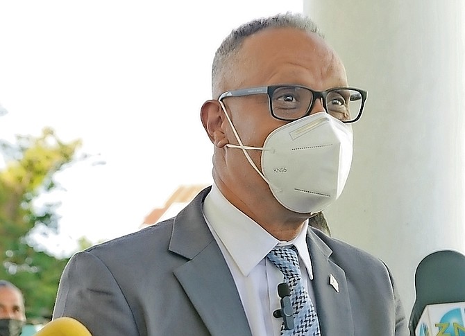 HEALTH Minister Dr Michael Darville.