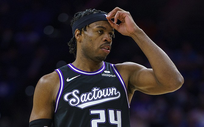 TRADED TO INDIANA - Grand Bahamian Chavano “Buddy” Hield has been traded from the Sacramento Kings to the Indiana Pacers in a two-team, six-player deal.
(AP Photo/Chris Szagola)