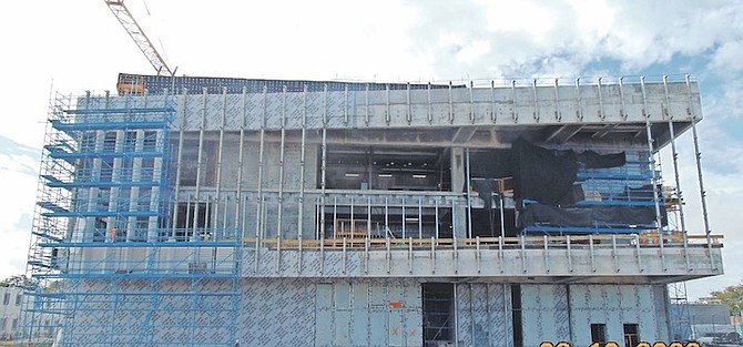 PROGRESS at the new United States Embassy compound.