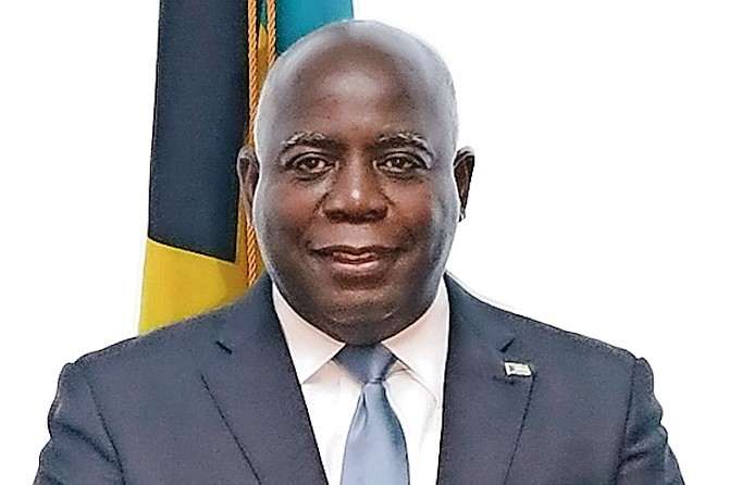 Prime Minister Philip “Brave” Davis pictured yesterday.