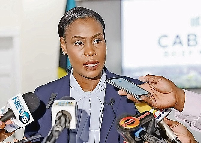 PIA GLOVER-ROLLE, Minister of State for the Public Service, yesterday.
Photo: Racardo Thomas/Tribune Staff