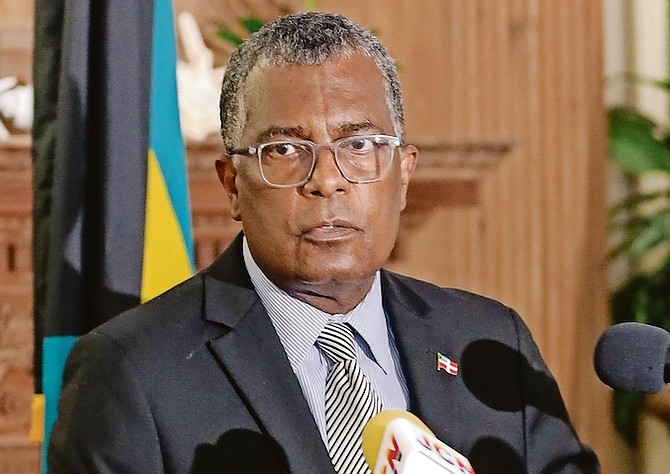 MINISTER of Foreign Affairs Fred Mitchell.