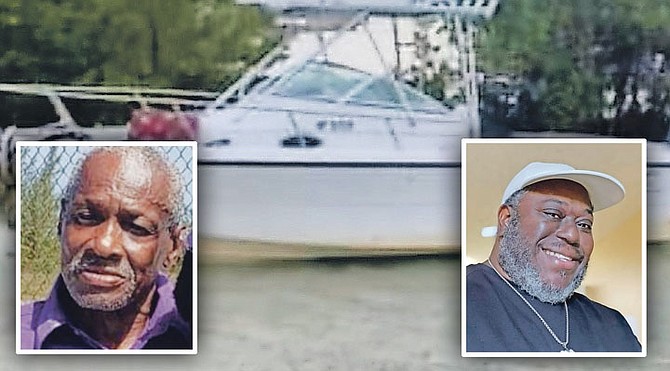 FRIENDS and family are concerned after two men went on a boating trip on Sunday and have not been heard from since. Environmental activist Andrew Rolle, right, also known as Conchalay Conchalar, and Zephaniah Pennerman were on board the vessel that set off from Morgan’s Bluff, Andros, headed for Grand Bahama.