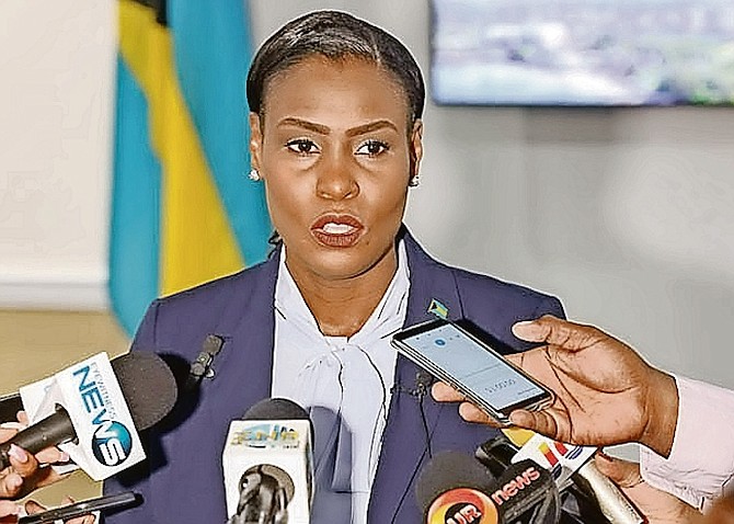 PIA GLOVER-ROLLE, Minister of State for the Public Service. (File photo)