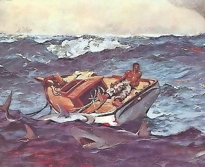 THE GULF STREAM, by Winslow Homer.