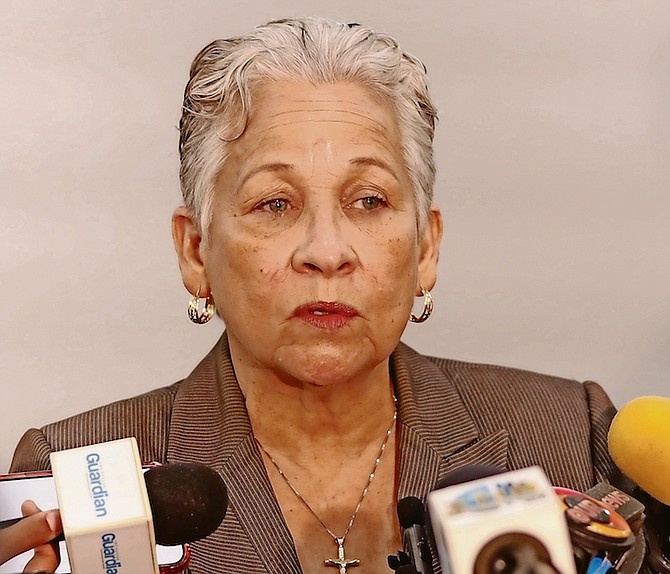 EDUCATION Minister Glenys Hanna Martin. (File photo)