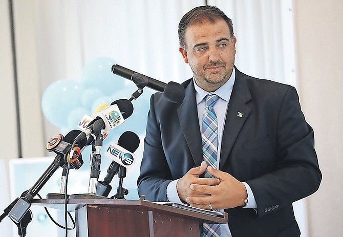 MINISTER of Agriculture, Marine Resources and Family Island Affairs Clay Sweeting. Photo: Racardo Thomas/Tribune Staff