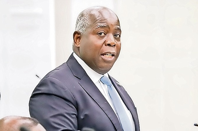 PRIME Minister Philip “Brave” Davis in Parliament yesterday.
Photo: Racardo Thomas/Tribune Staff
