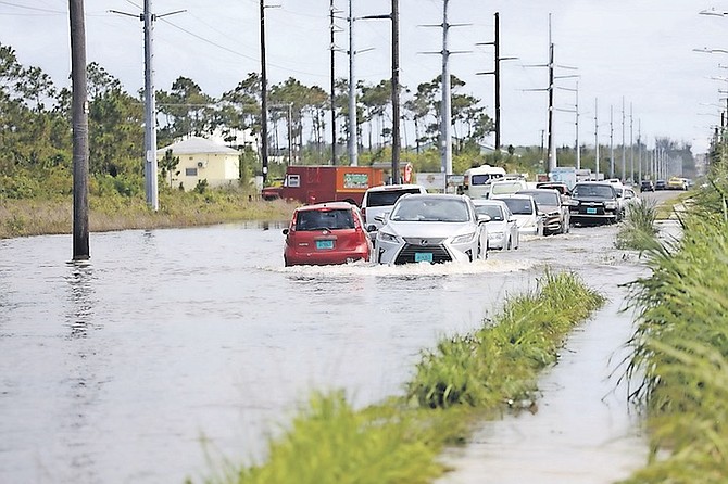 SCENES of flooding from around New Providence at the weekend.
Photos: Racardo Thomas/Tribune staff
