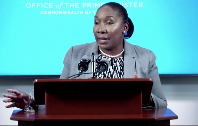 Acting director of the Department of Inland Revenue Shunda Strachan.