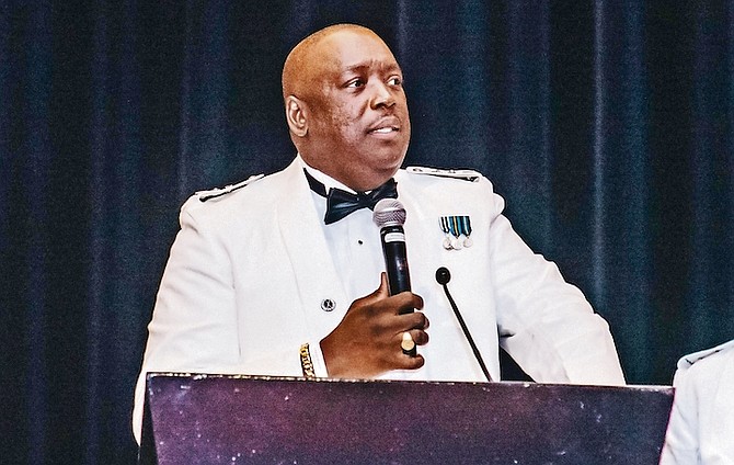 OUTGOING Police Commissioner Paul Rolle.
Photo: Moise Amisial