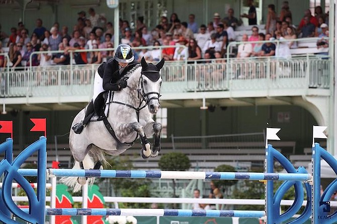 MILLIE Vlasov and Gulliver du Saint-Chene have a clear first round in the CSI2* 1.45m Grand Prix at the Jumping International de Vichy event in Vichy, France.