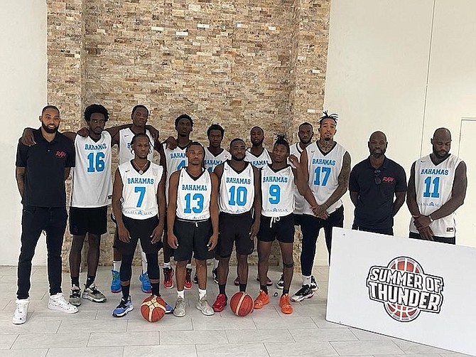 WIN COLUMN: Raw Talent Elite got a trio of clutch free throws down the stretch from Domnick Bridgewater to seal a 66-64 win over the University of South Alabama Jaguars in the Bahamas Basketball Federation’s Summer of Thunder at the Kendal Isaacs Gymnasium on July 31.