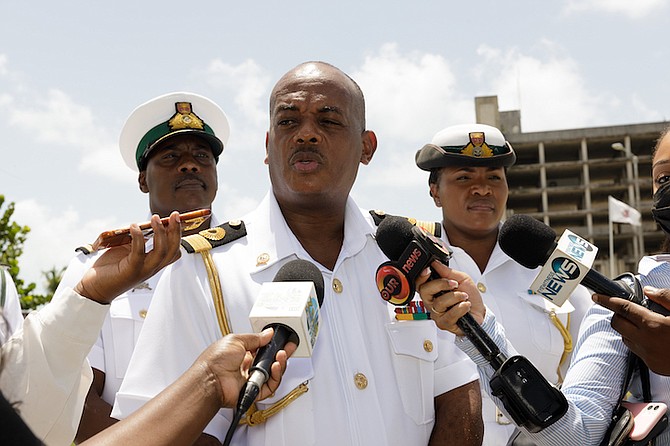 ROYAL Bahamas Defence Force Commodore Raymond King.