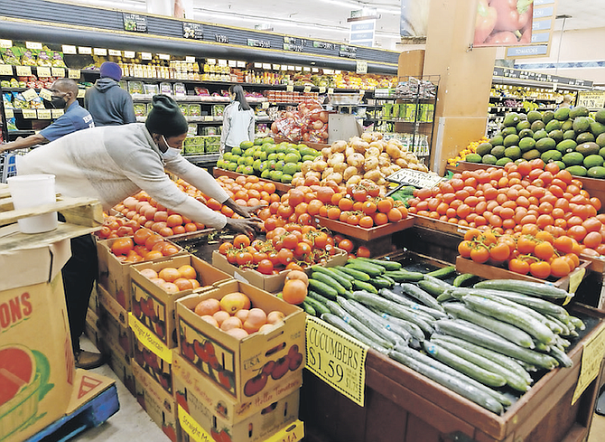 CONSUMERS are still concerned about high food prices.
Photo: Austin Fernander