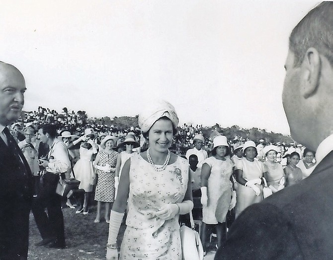 The visit by Queen Elizabeth II in 1966.